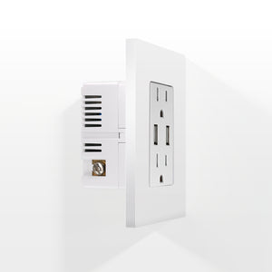 SXUT1542 125V WR USB Outlet with Dual Indicator Lights| 【SAFEGFCI】