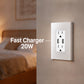 SXUT1542 125V WR USB Outlet with Dual Indicator Lights| 【SAFEGFCI】