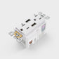 SMUT2036 125V WR USB Outlet with Dual Indicator Lights| 【SAFEGFCI】